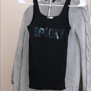 spooky tank top